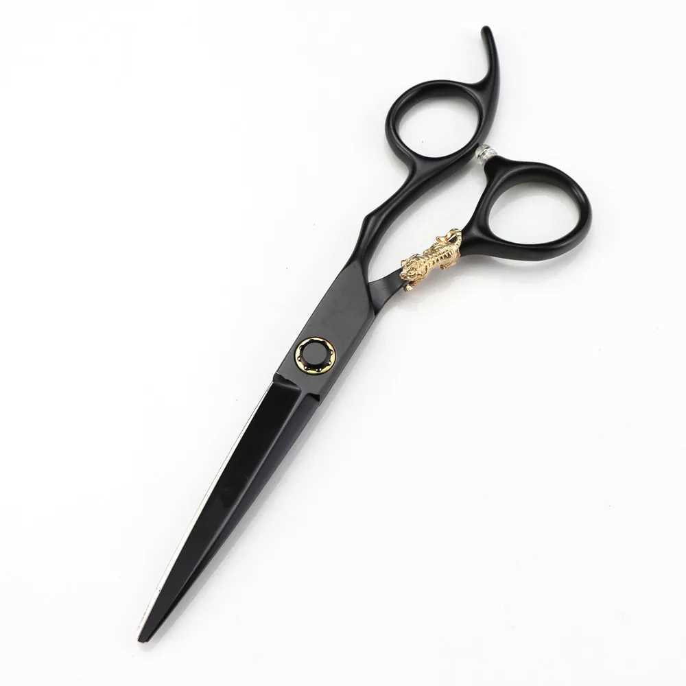 New Arrival Professional JP 440c steel 6 Bearing tiger hair scissors haircut thinning barber strong cutting shears hairdressing scissors Z241213