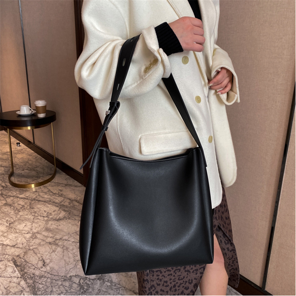 Luxury Solid Color Ladies Composite Bag High Quality PU Leather Fashion Women's Handbags Designer Women Shoulder Bags Sac Femme