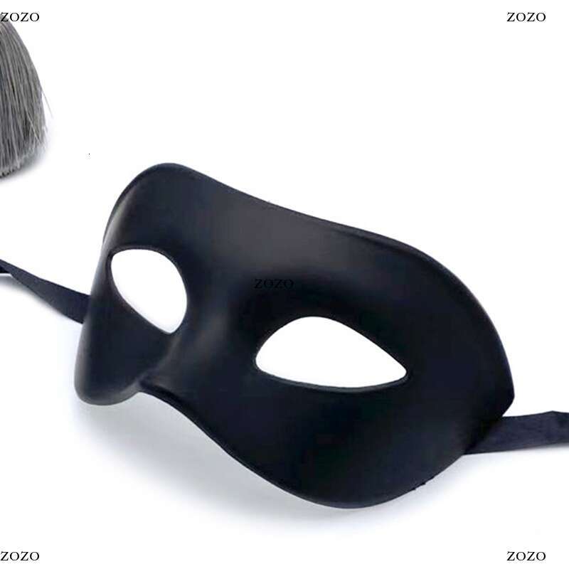 Halloween Black Masquerade Masks Cool Men Adult Kids Half Face Mask for Masquerade Ball Costume Party Supplies