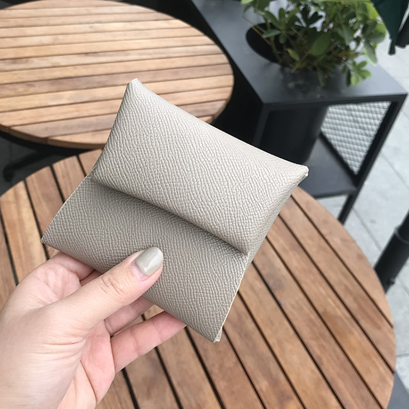 Custom Letters Fashion Women Cow Leather Credit Card Holder Driver's License Card Cover Bifold Wallet Coin Purse Small Card Case