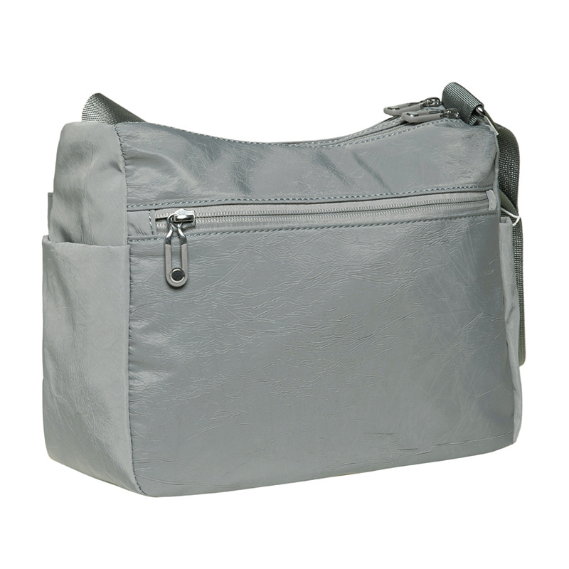 Women Crossbody Bag Handbag Lightweight Shoulder Purse Nylon Multi Pocket Crossbody Bag Ladies Travel Handbag