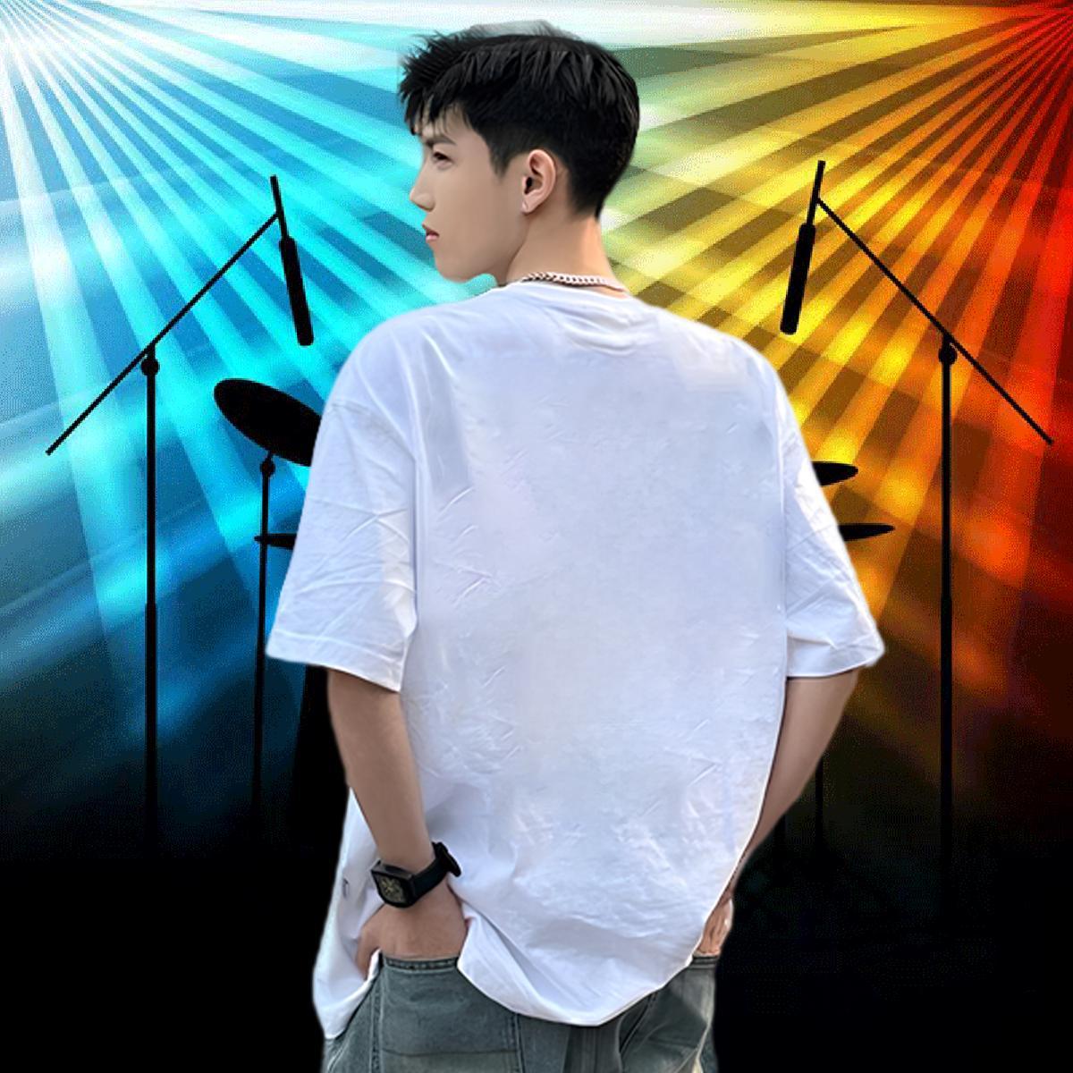 DIY Men Clothes T-Shirt goblet Daily Wear 230g Cotton Top Tees Short Sleeve Soft Designer Men T Shirts Oversized 4XL