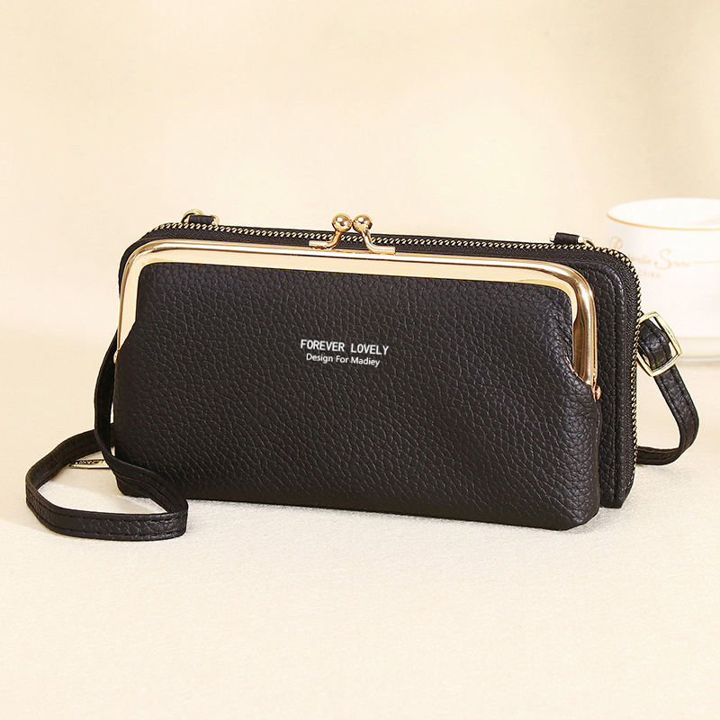 Luxury Women's Handbags Pu Leather Bag For Woman Female Clutch Phone Bags Women Business Card Holder Wallet Shoulder Bag