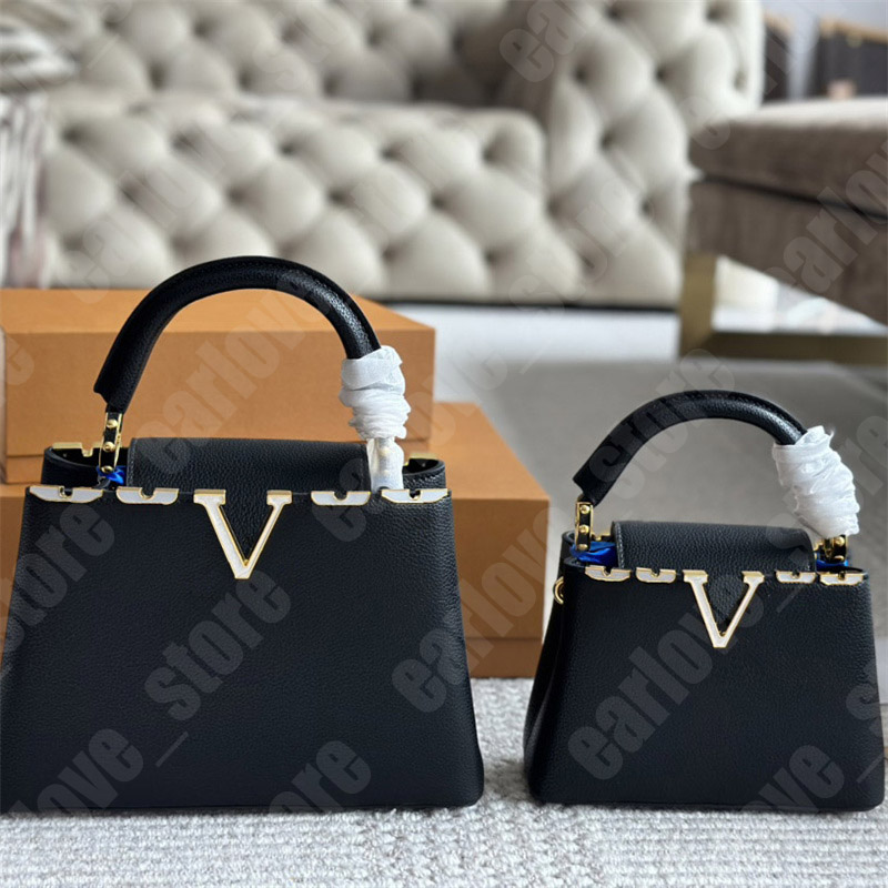 Woman Designer Handbags Capucines Tote Ladies High Quality Shoulder Bags Crossbody 2 Size Handle Capucine Purse Women Totes Bag