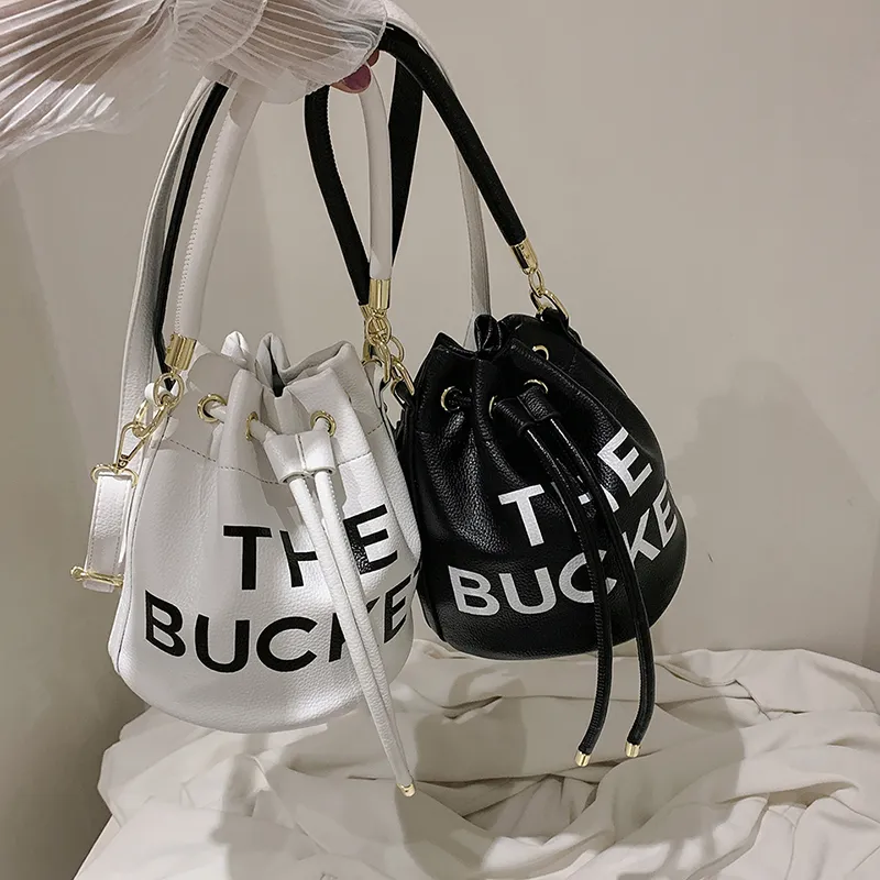 The Bucket Bag Designer Crossbody Bags for Women Brand Luxury Sling Shoulder Handbags Female Leather Small Tote Bag Bolsa Sac