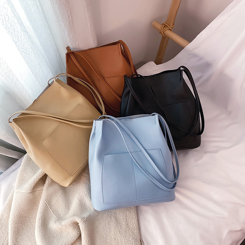PU Leather Shoulder Shopper Women's Bags For Women Luxury Designer Handbags Ladies Korean Large Capacity Fashion Female Tote Bag
