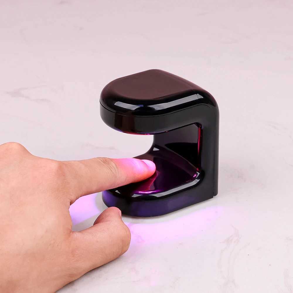 Rechargeable FlashCureLED Lamp 9w Portable Mini UV 365nm 405nm Cordless Nail Red Light Lightweight with USB Cable PortCL240731