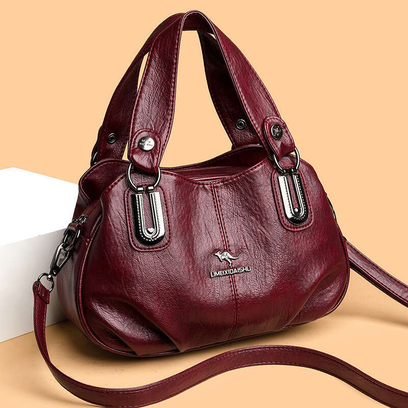 Stylish Leather Crossbody Handbag - Perfect for Everyday Use