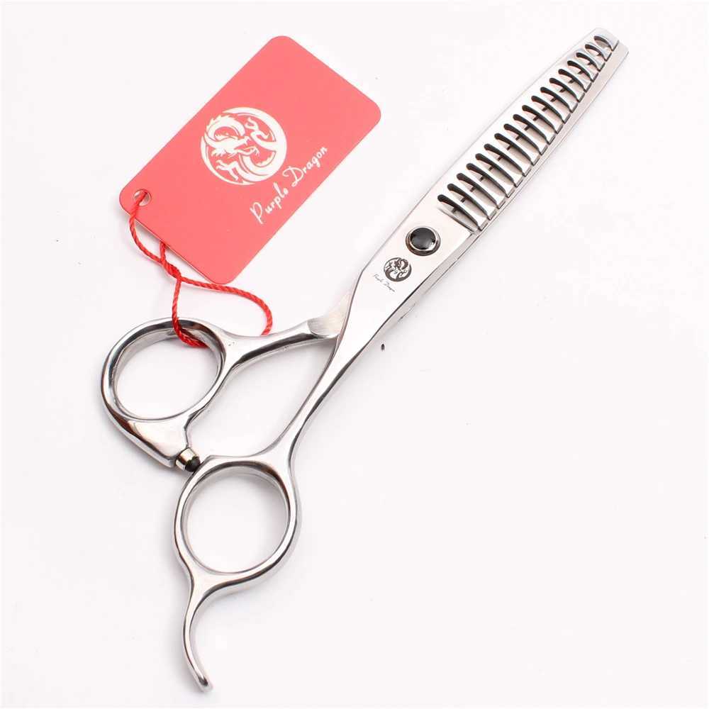 New Arrival 6 16cm Purple Dragon 8/12/14/18 Teeth 440C Z2004 Hair Removal Products Thin Cutting Professional Scissor Styling Tool Z241213