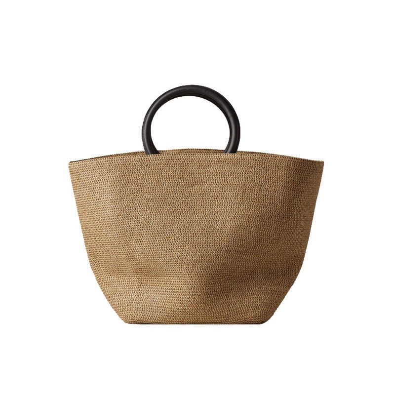 Women Straw Bag Bohemia Beach Bags Handmade Wicker Summer Tote big Handbag Rattan Shoulder Messenger Bags
