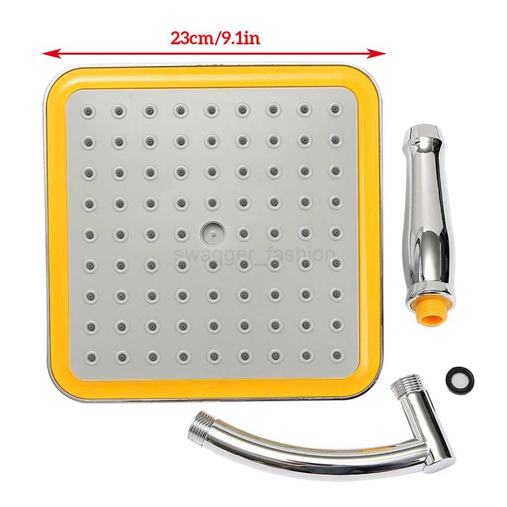 Rainfall Shower Head Large Flow Supercharge Rainfall Showerhead Bathroom Faucet Replacement Parts Home Hotel Shower AccessoriesXJ240802 - view 7
