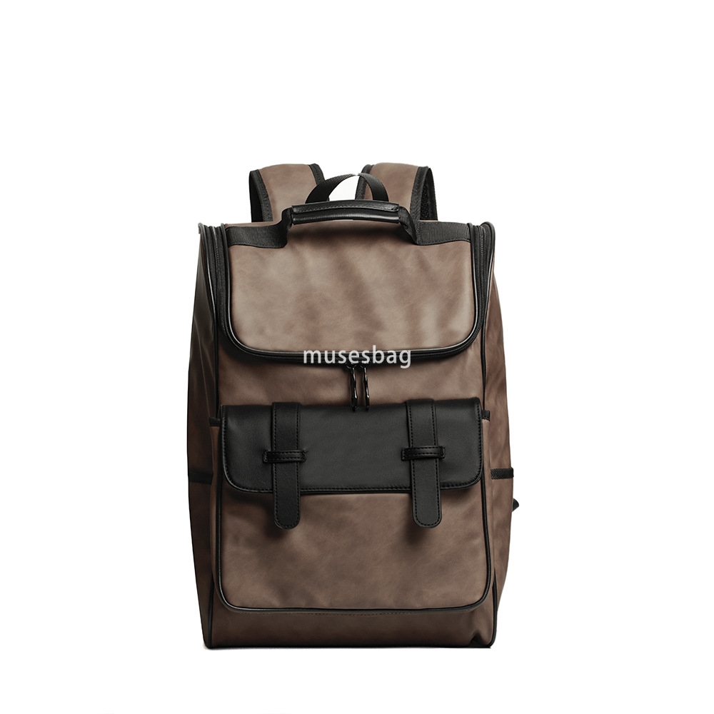 New retro backpack Korean version men's bag casual backpack fashionable backpack student backpack factory wholesale