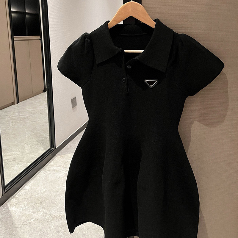 Designer Dresses For Women Summer Luxury Dress Elegant P Short Sleeve Dress Women A Line Dress With Short Sleeves -15 Knitting Dresses DCD2408024
