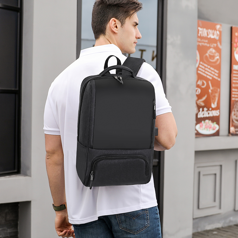 Laptop Backpack Mens Male Backpacks Business Notebook Mochila Waterproof Back Pack Usb Charging Bags Travel Bagpack