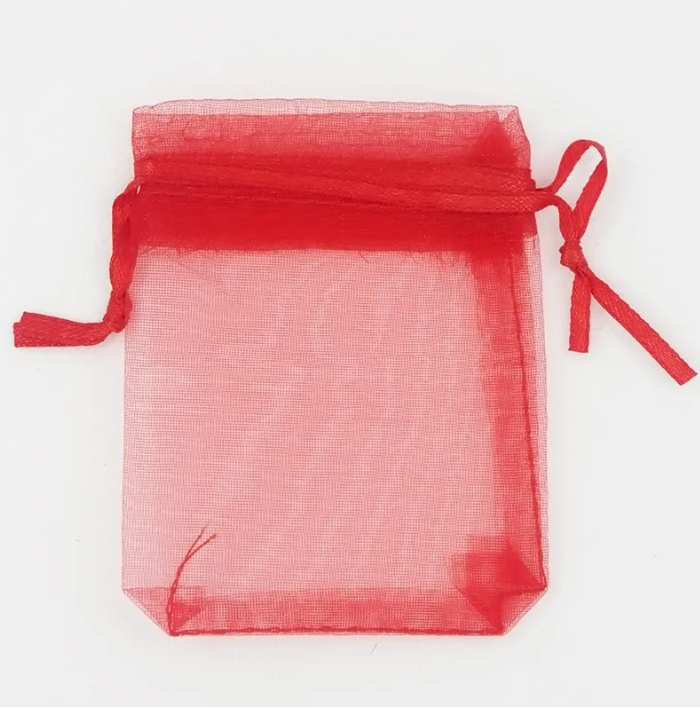 Storage Bags 100pcs 7x9cm Organza Drawstring Bags Jewelry Gift Pouches Wrap Wedding Favor Packing Christmas Party (2.75x3.5 inch) Multi Colors