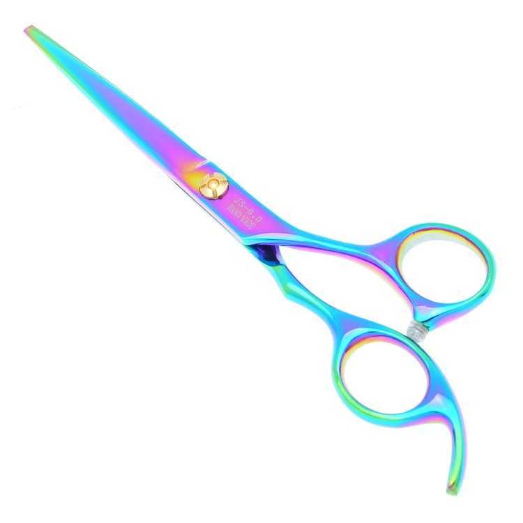 New Arrival 6.0 5.5 color cherry blossom hair clipper suitable for hairdressers Japanese steel hairdressers salons and thin shears A0171H Z241213