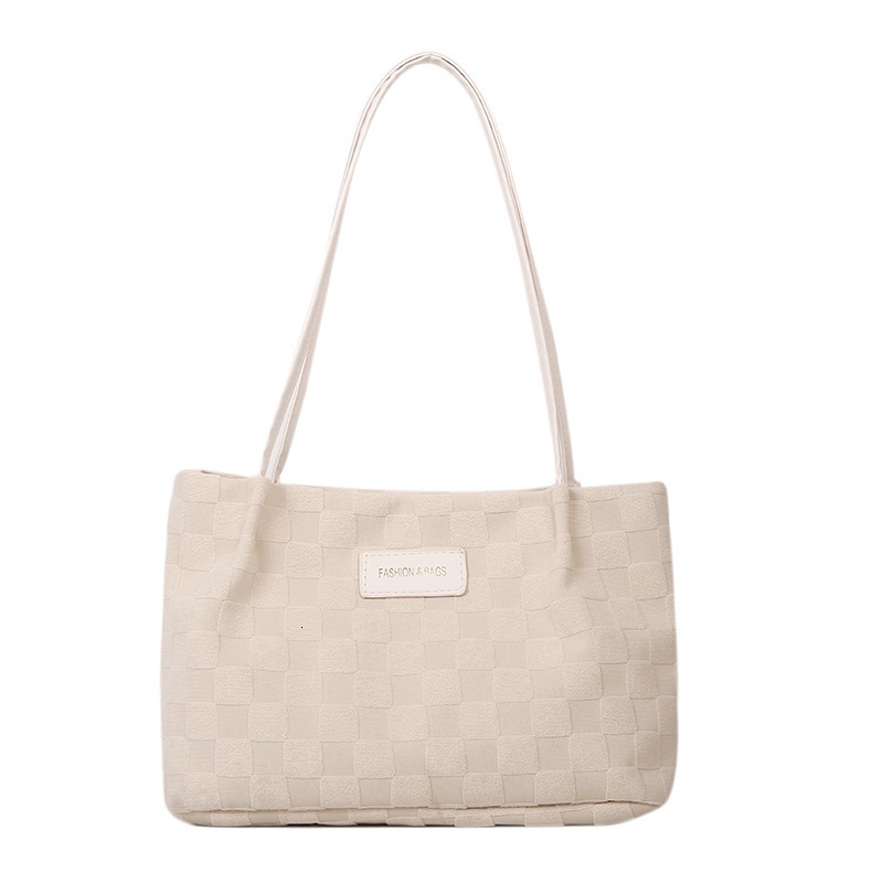 Large capacity female 2024 new autumn and winter college student class shoulder armpit bag, crossbody commuting tote bag H82#27 ddmy 5cb1