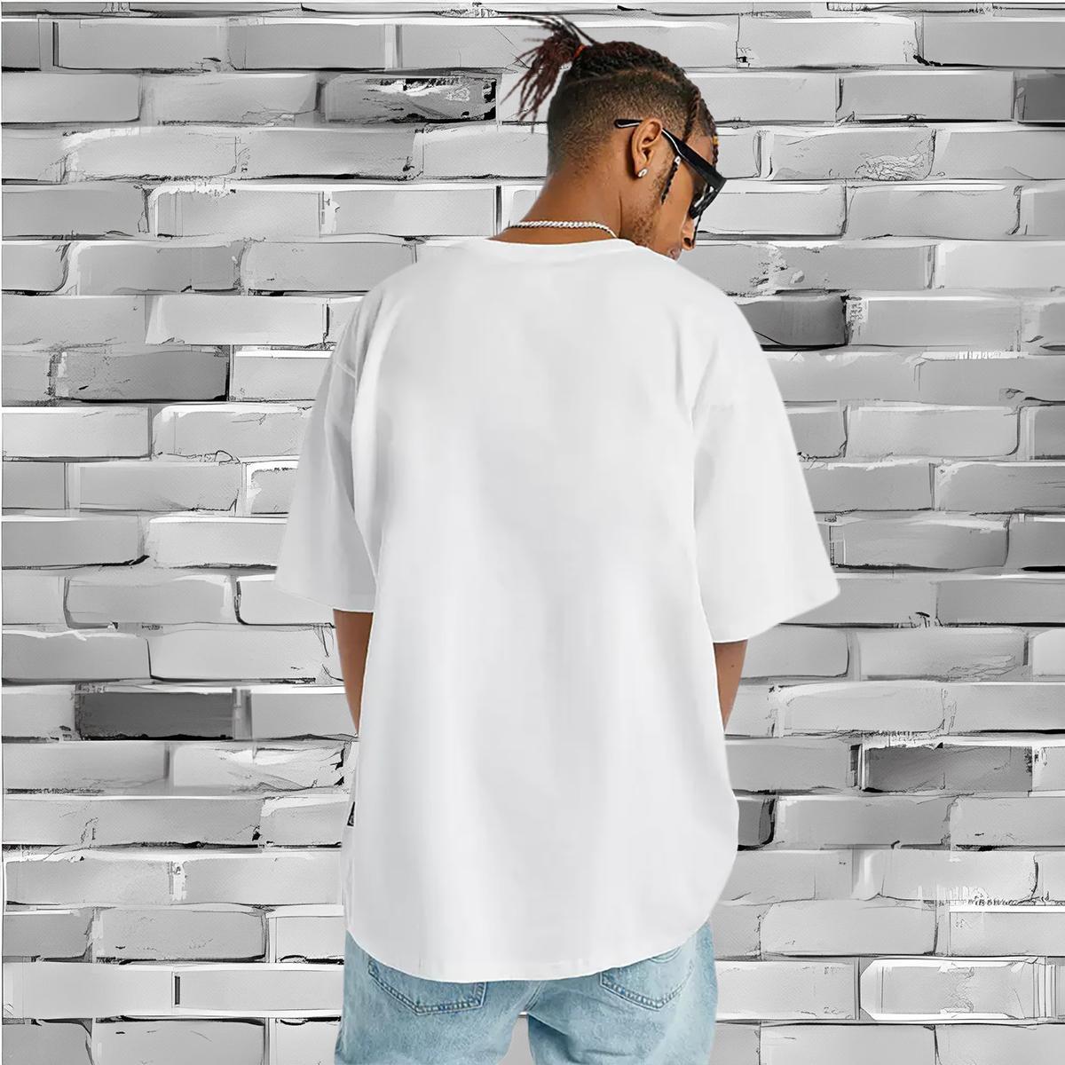 Brand Couples T Shirts hand Street Casual 230g 100% Cotton Wear Crew Neck Designer Man T Shirts Cartoon Print