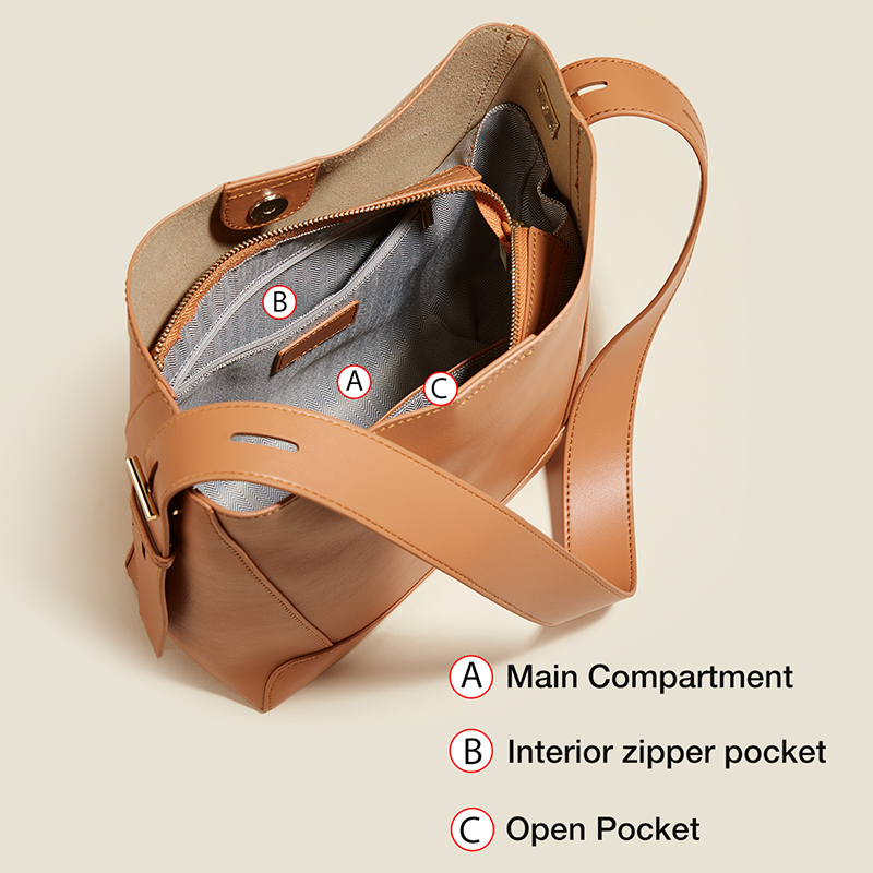 FOXER 2024 Classic Split Leather Shoulder Crossbody Bag Large Capacity Office Handbag Lady Fashion Women Commuter Messenger Bags