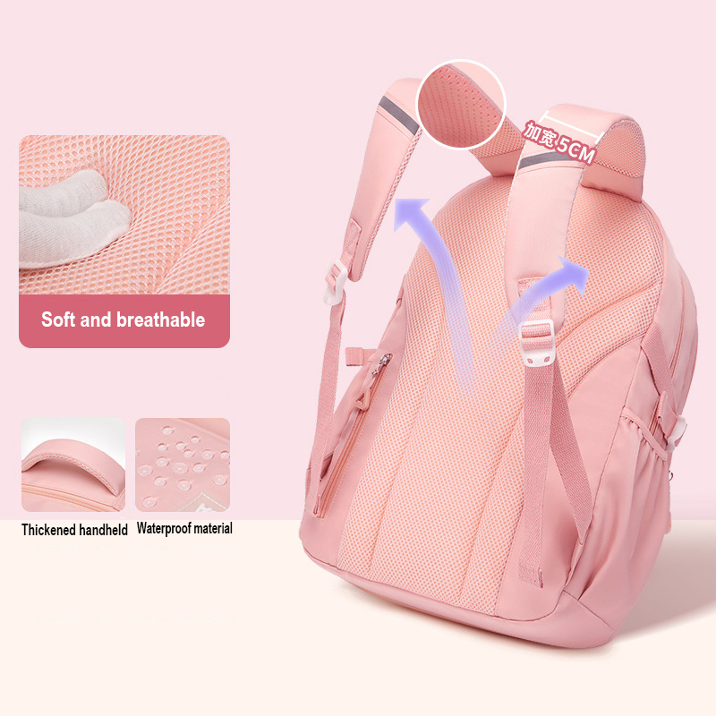 Girls Backpack for Elementary Kids School Bookbag Set Kawaii Children Backpacks for Girls Water Resistant Primary School Bag