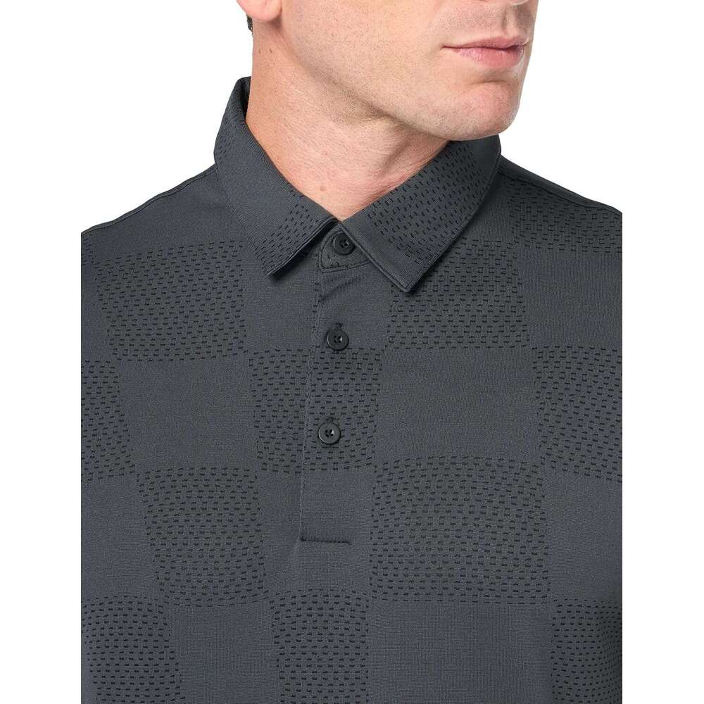 Fashion Mens Polo shirt Textured Polos shirts tshirt Casual tops summer clothes Short sleeve Free shipping