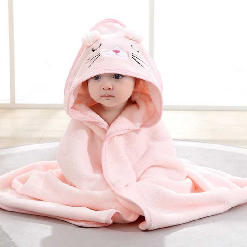 Newborn Packaging Blanket 0-12 Months Cotton Wool Blanket Baby 4 Seasons Absorbent Warm Blanket Childrens Bath Towel NewW240810