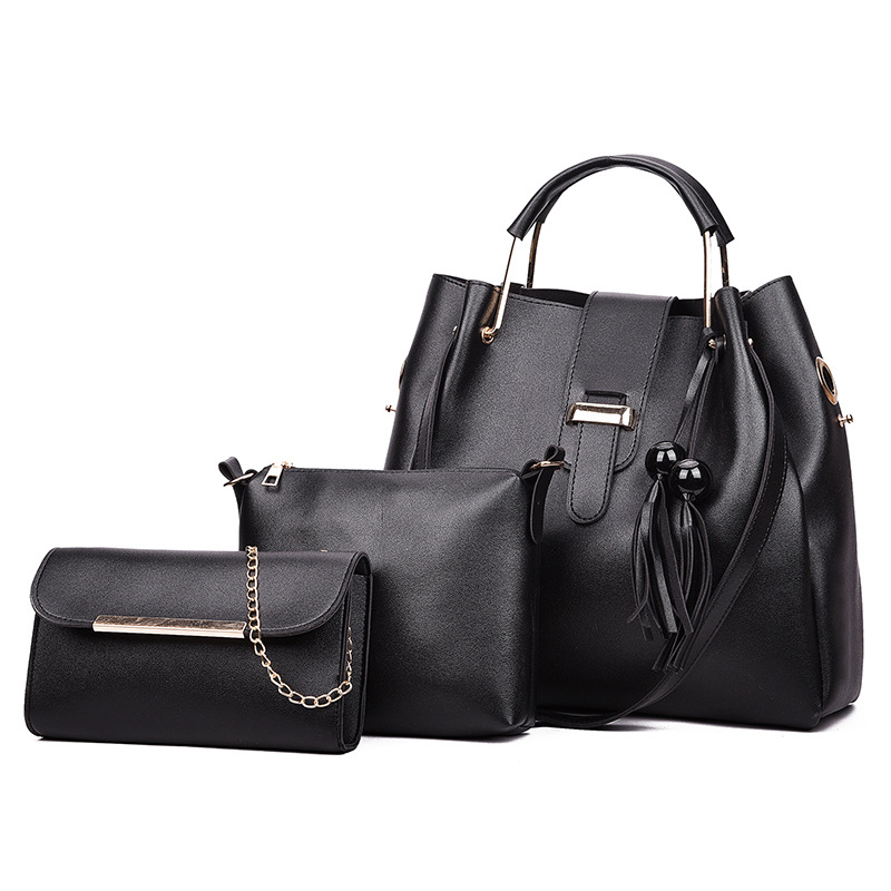 Women's Handheld Bun Mother Bag Women's Shoulder Bag Fashion Retro Leather Bag Large Capacity Handbag Oblique Shoulder Bag