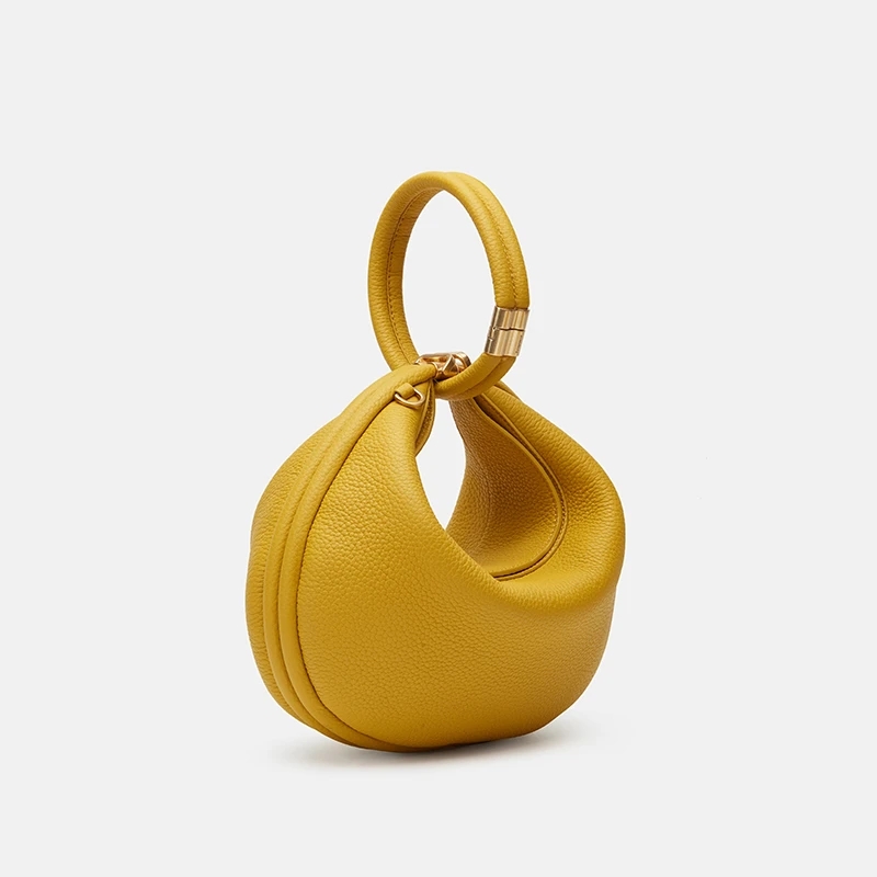 EGCHI Half Moon Bag New Women's Personality Design Casual Shoulder Bags For Women Fashion Armpit Carry On Armpit Bag Handbag