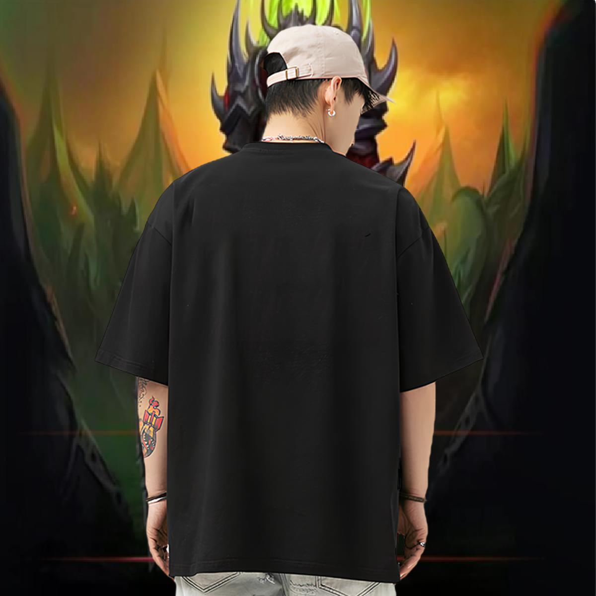 2024 Summer T-Shirts 230g 100% Cotton high-rise Sports Casual Clothings Breathable Short Sleeve Wholesale Men Tees Graphic