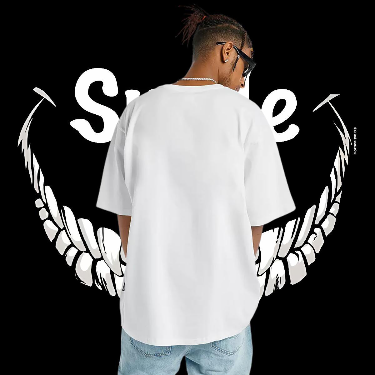 DIY Man T Shirts 230g Pure Cotton Spring Summer Clothings Short Sleeve Soft Popular Tshirts Plus Size Cartoon