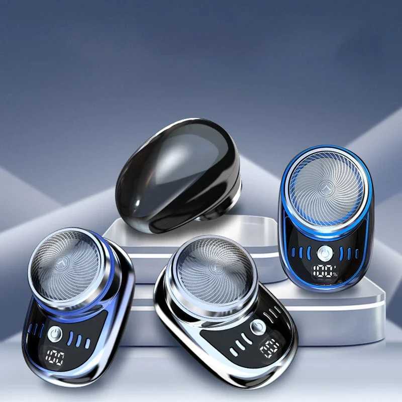 Electric shaver portable shaver mens travel loft wet dry USB charging shaver mini shaver W240802