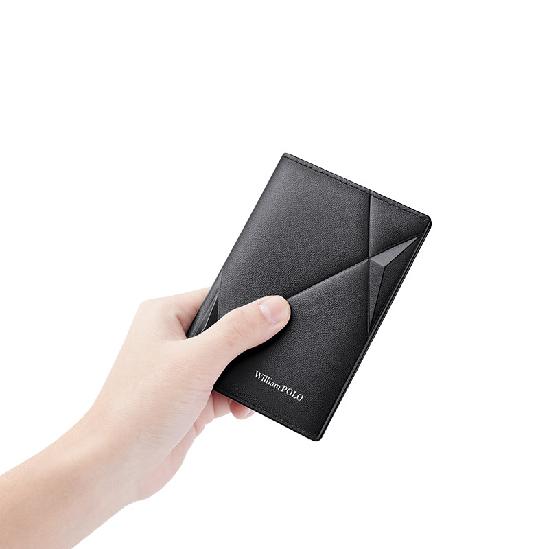 WILLIAMPOLO Mens Wallet Genuine Leather Card Holder Purse Real Cowhide Fashion Design Wallet Men With Gift Box PL205265