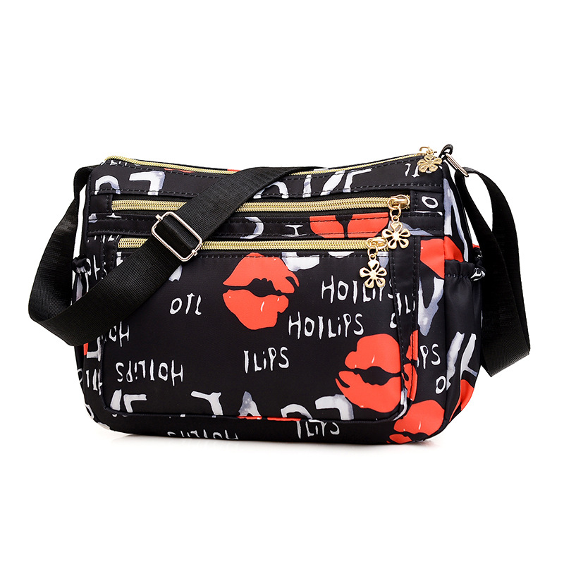 Women's Bag New Large Capacity Middle and Old Age Crossbody Bag Fashion Shoulder Handbag Multi Layer Waterproof Casual Mommy Bag