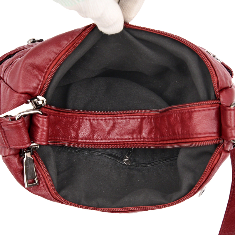 High Quality Soft Leather Luxury Purses and Handbags Women Bags Designer Multi-pocket Crossbody Shoulder Bags for Women 2021 Sac