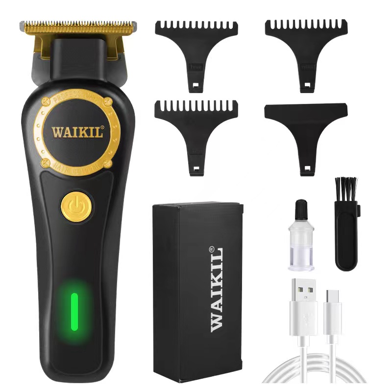 Electric Hair Trimmer Electric Hair Clipper USB Hair Care Hair CutterStyling Tools Engraving Head Professional Retro Safety Hair Products