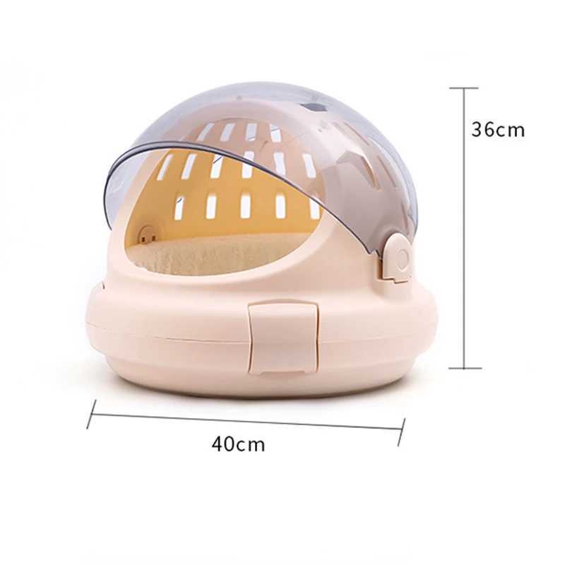 Cat Carrier Pets Bag Multi-functional Portable Cat Bag Portable Space Capsule Pet Capsule Bag Car Dog Aviation CageM240731
