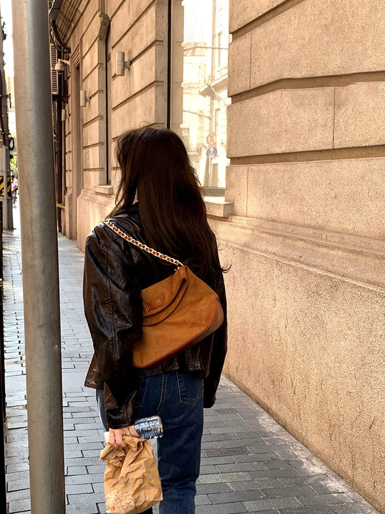 Brand Designer Chain Suede Women's Shoulder Bag Fashion Versatile Crossbody Bag Small Wing Handbag 2023 Trend