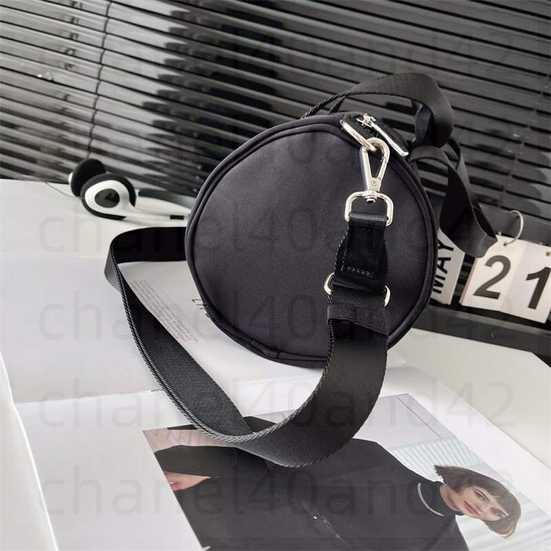 yoga bag woman Small handbag Knitted nylon shoulder bag Mini bucket Luggage bag