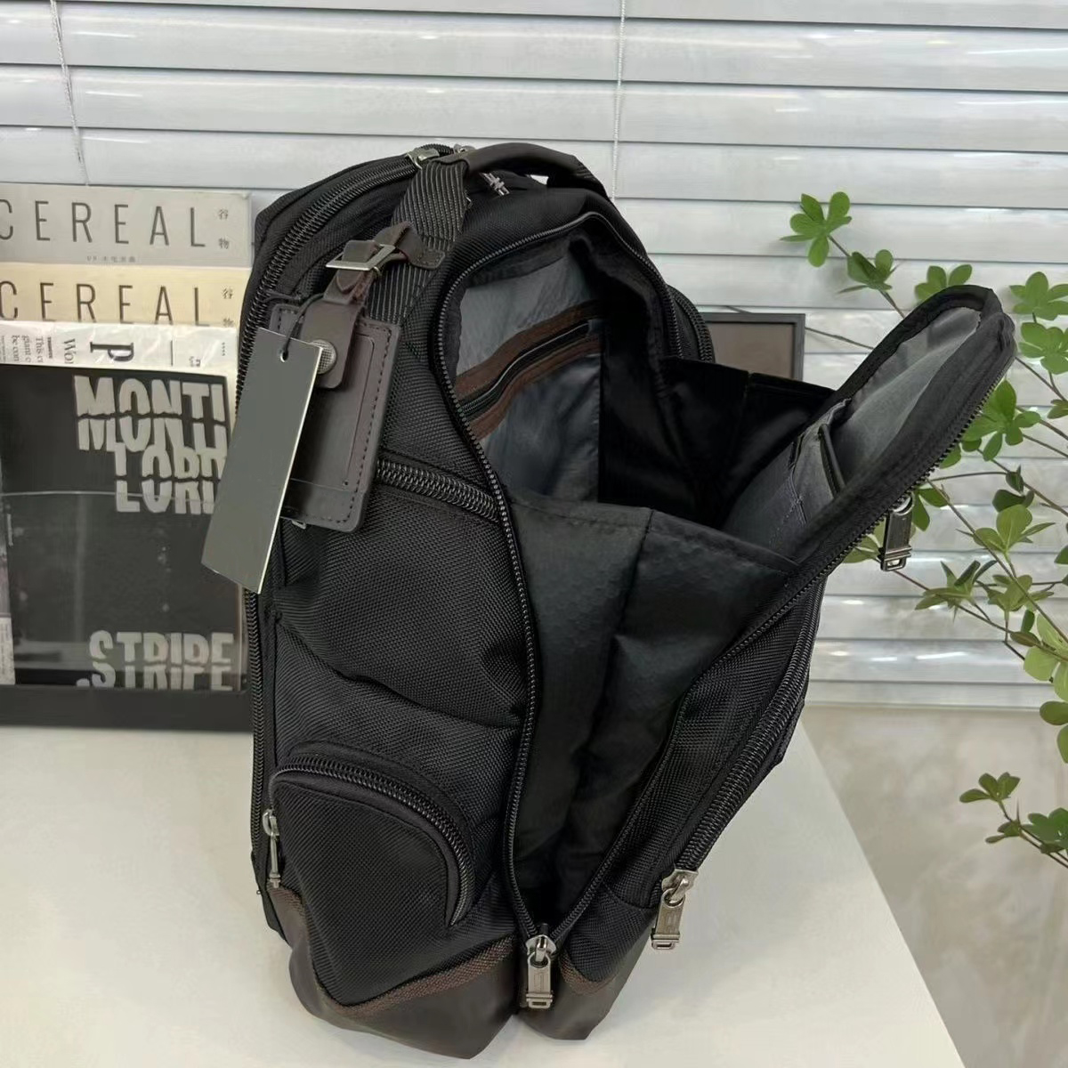 High-quality Ballistic nylon Backpack Men Leisure shoulders Travel bag Fashion Business 15 inch Laptop bag