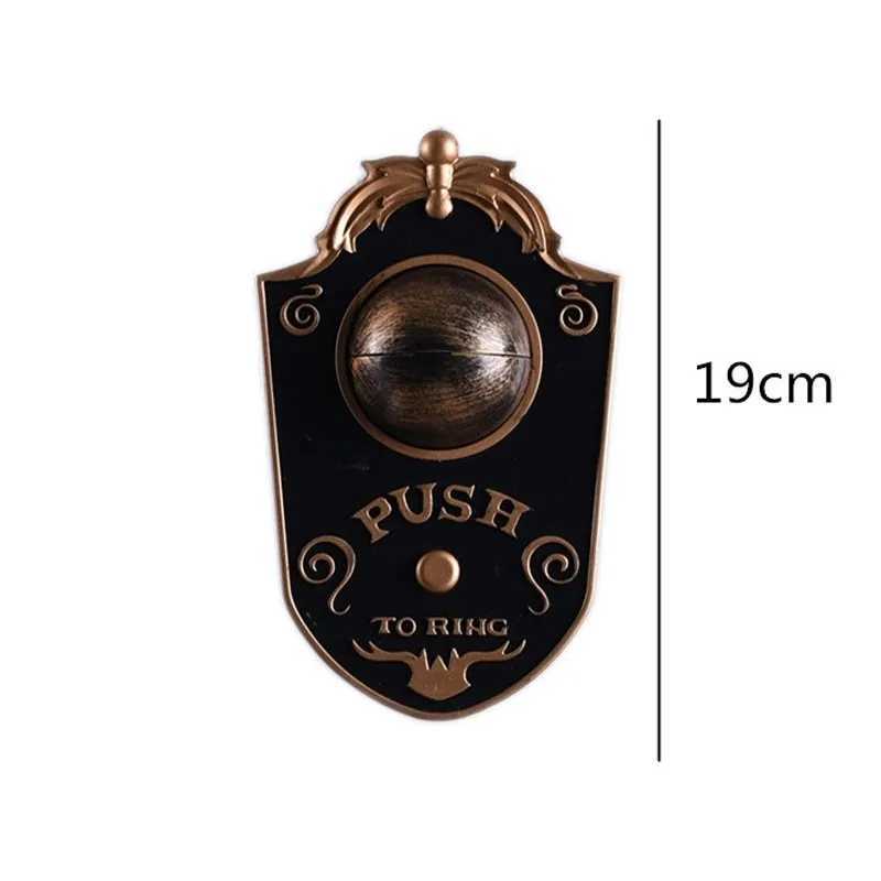 Halloween Decoration One-eyed Doorbell Horror Props Ghosts Day Glowing Home Hanging Electric Luminous Sounding Eyeball Doorbell Y240801