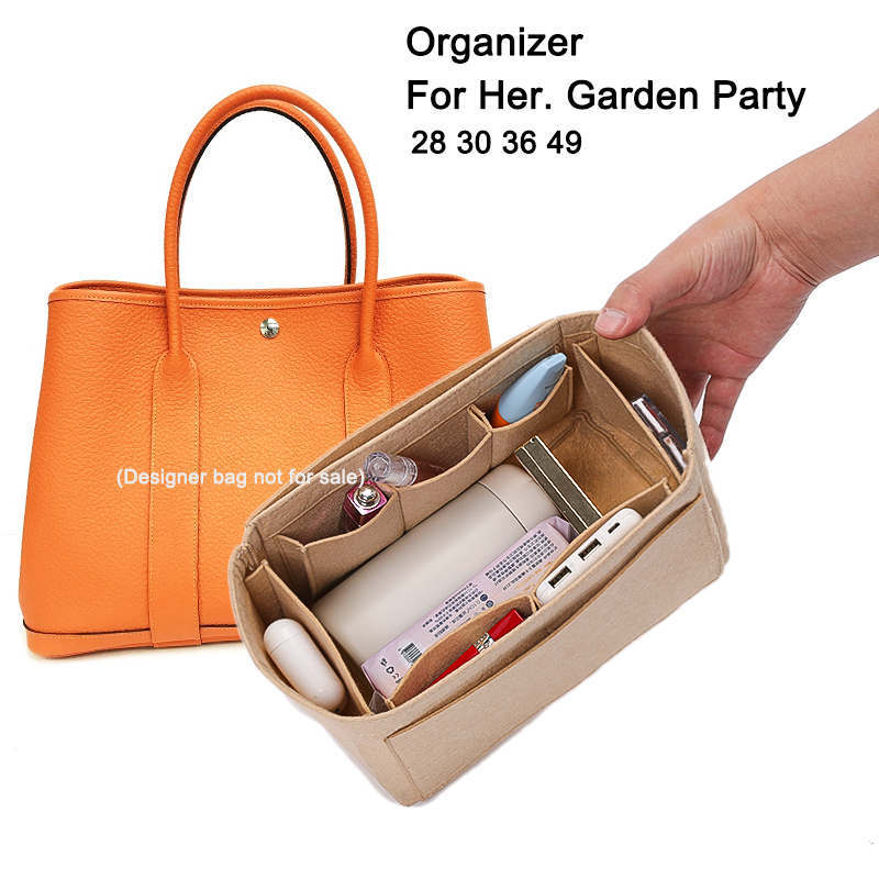 Custom for Her. Garden Party Designer Handbags 28 30 36 49,Purse Organizer Insert,Tote Bag Liner