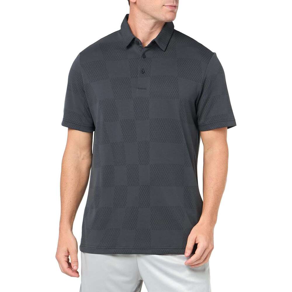 Fashion Mens Polo shirt Textured Polos shirts tshirt Casual tops summer clothes Short sleeve Free shipping