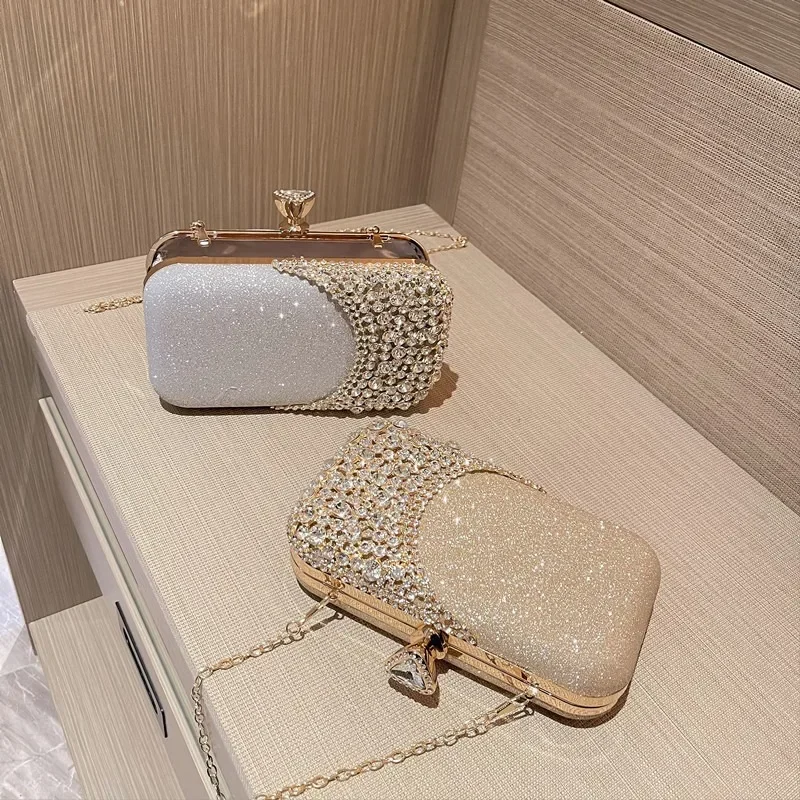2024 New Women Diamond Evening Clutch Bags Women Purse Banquet Wallets Wedding Dinner Bags Clutch Bags