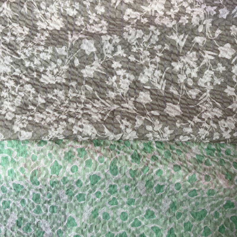 Clothing fabric factory direct supply 60S combed high quality cotton woven salt shrinkage wrinkle digital printing fabrics