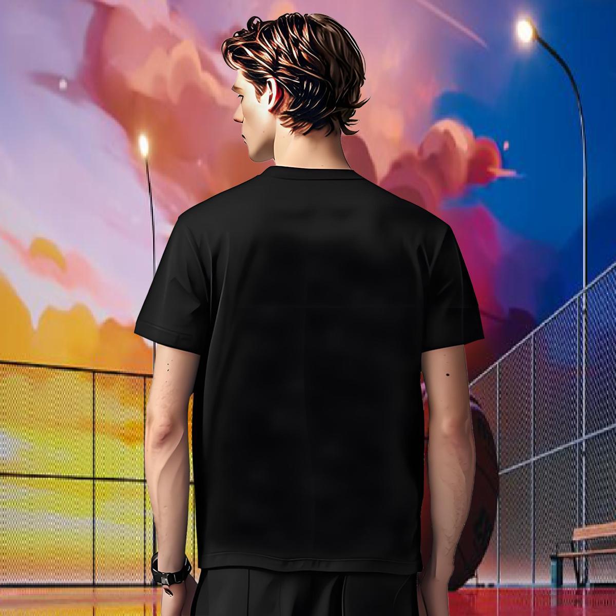 New Arrival Mens T Shirts 230g Cotton halloween Home Outdoor Tops Breathable Short Sleeve Brand Couples T Shirts DIY Logo Oversized