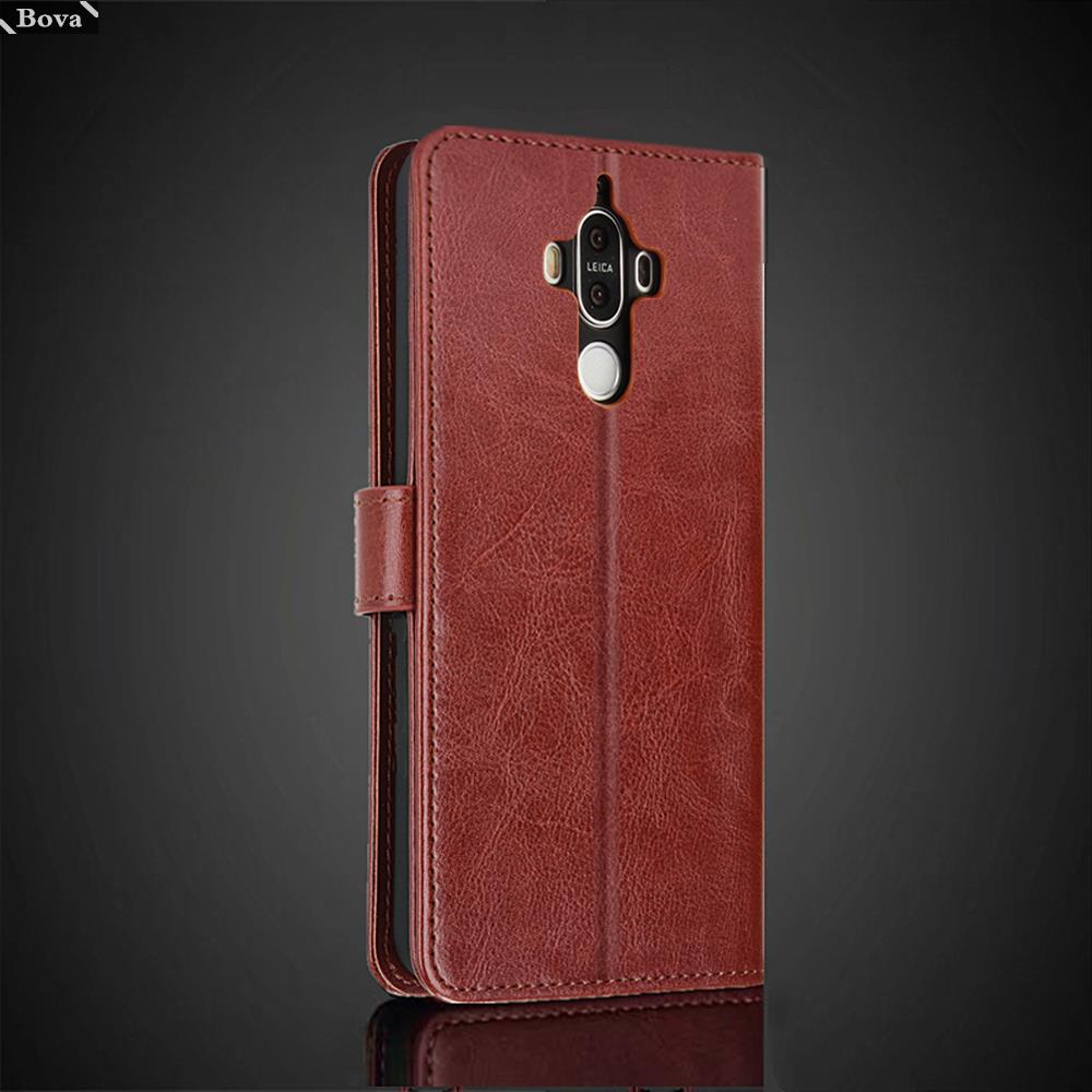 Card Holder Cover Case for Huawei Ascend Mate 9 Pu Leather Flip Cover Retro Wallet Case Huawei Mate 9 Business Fundas Coque