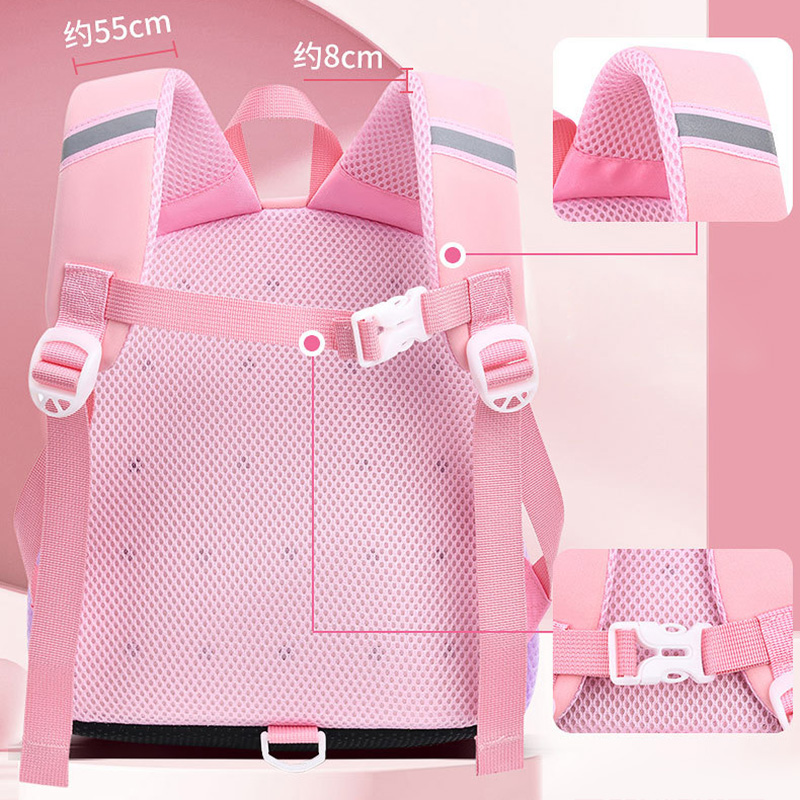 New Brown Bear School Bags for Boys Cute Fox Kids Bag Toddler Children Anti-lost Bookbag Girls Kawaii Backpack Mochila Escolar