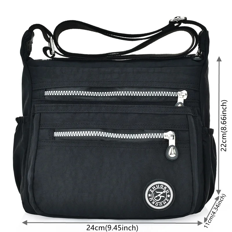 Nylon Women Messenger Bags Small Purse Shoulder Bag Female Crossbody Bags Handbags High Quality Bolsa Tote Beach