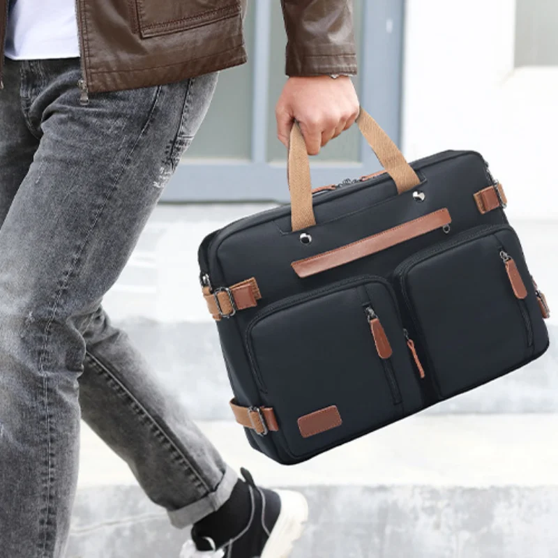 Chikage Large Capacity Multi-function Backpack High Quality Men's Business Computer Bag Waterproof Portable Travel Bag