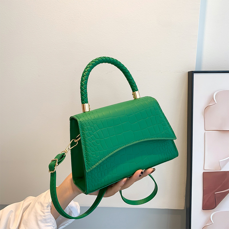 Solid Pu Leather Shoulder Bag Fashion Designer Handbags Top Handle Bags for Women Casual Crossbody Bags Luxury Bag